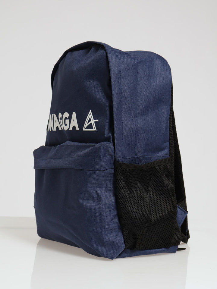 High Density Print Backpack - Navy