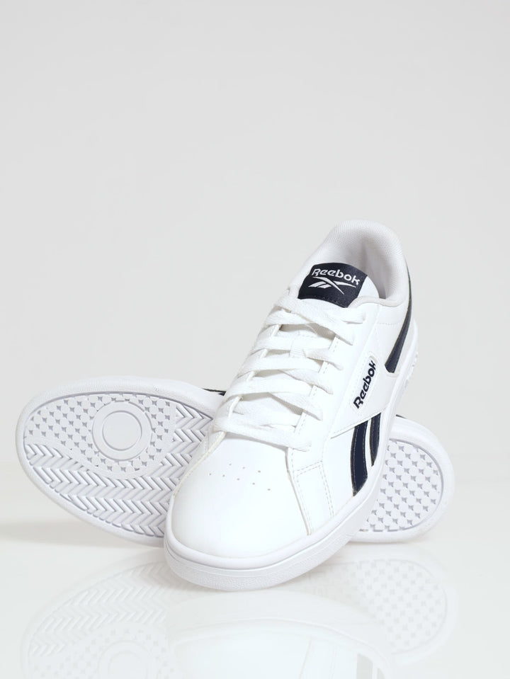 Court Retro Sneaker - White/Navy