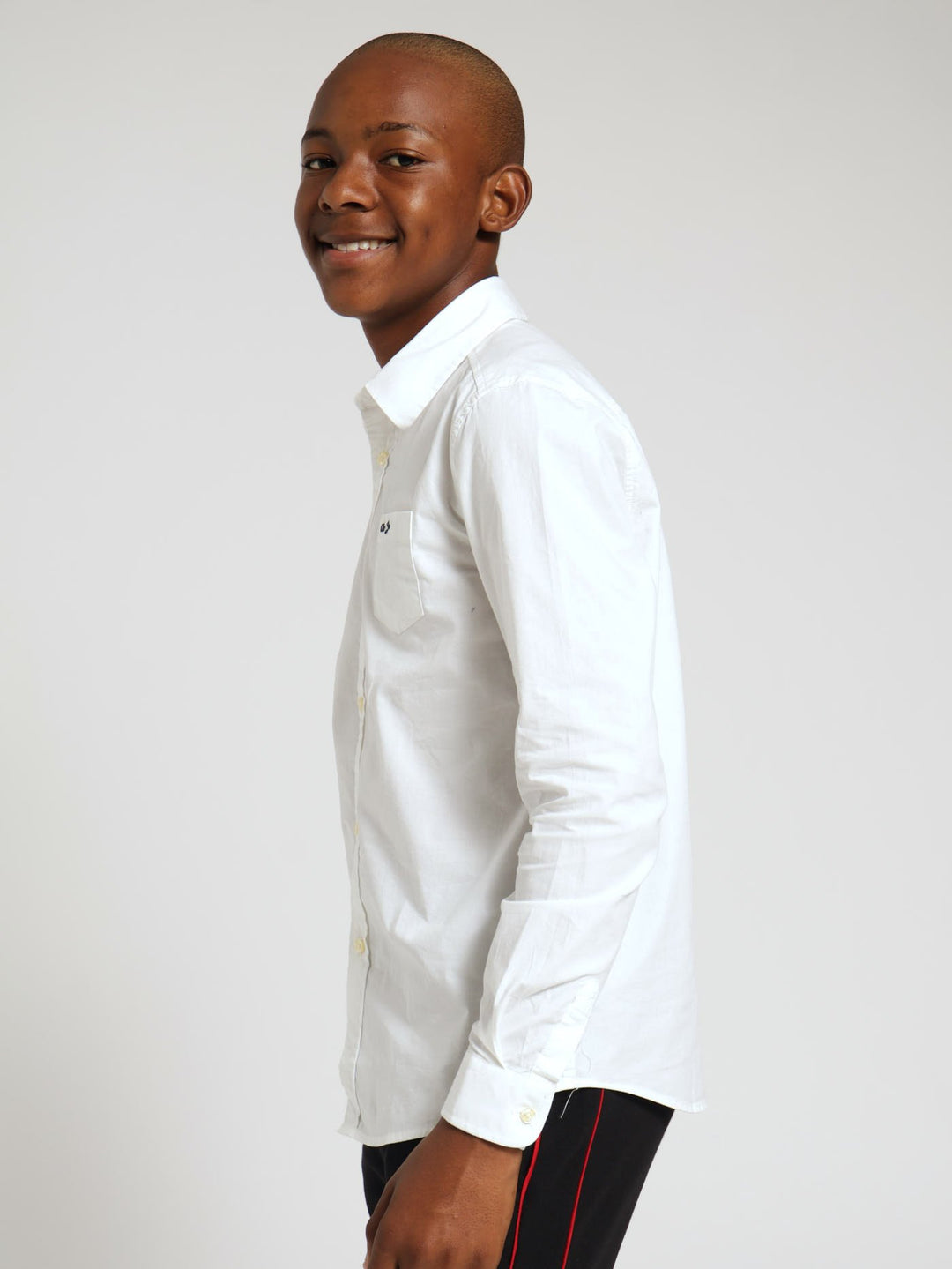 Boys Long Sleeve Shirt - White