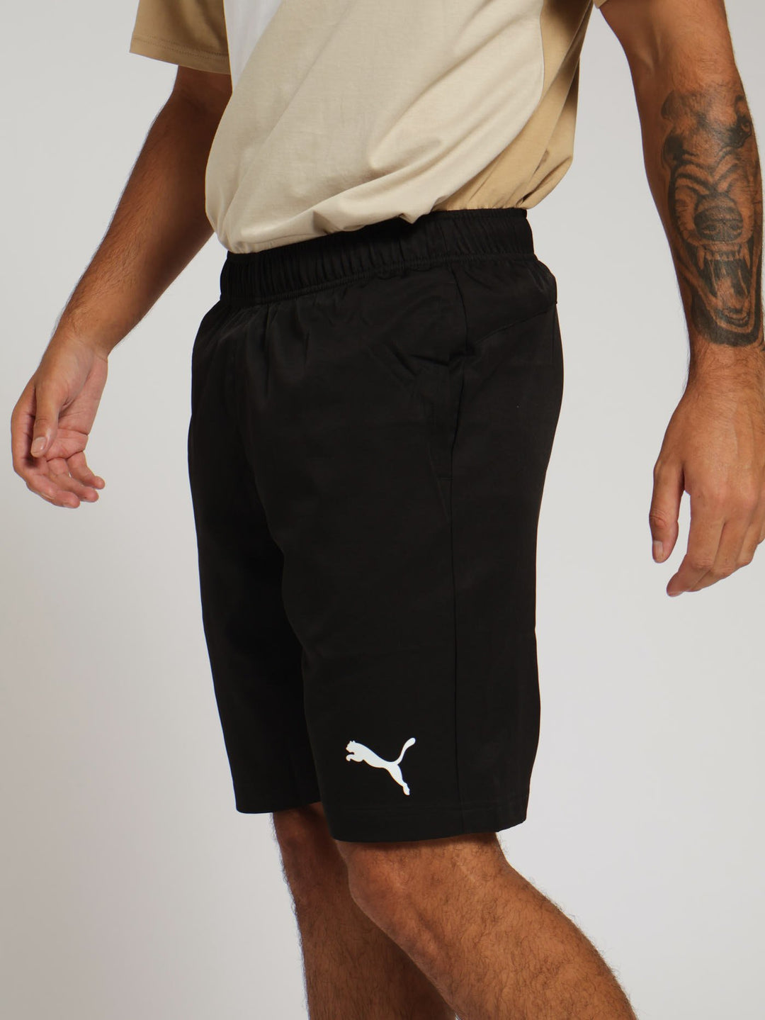 Active Woven Shorts - Black