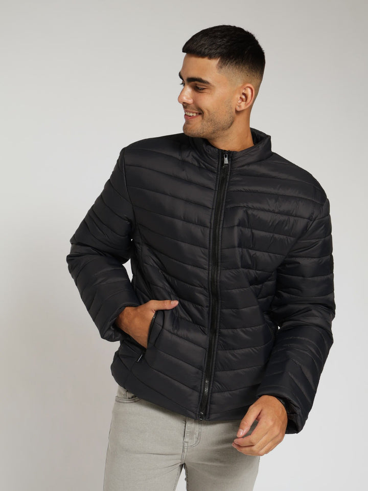 Puffer Jacket - Black