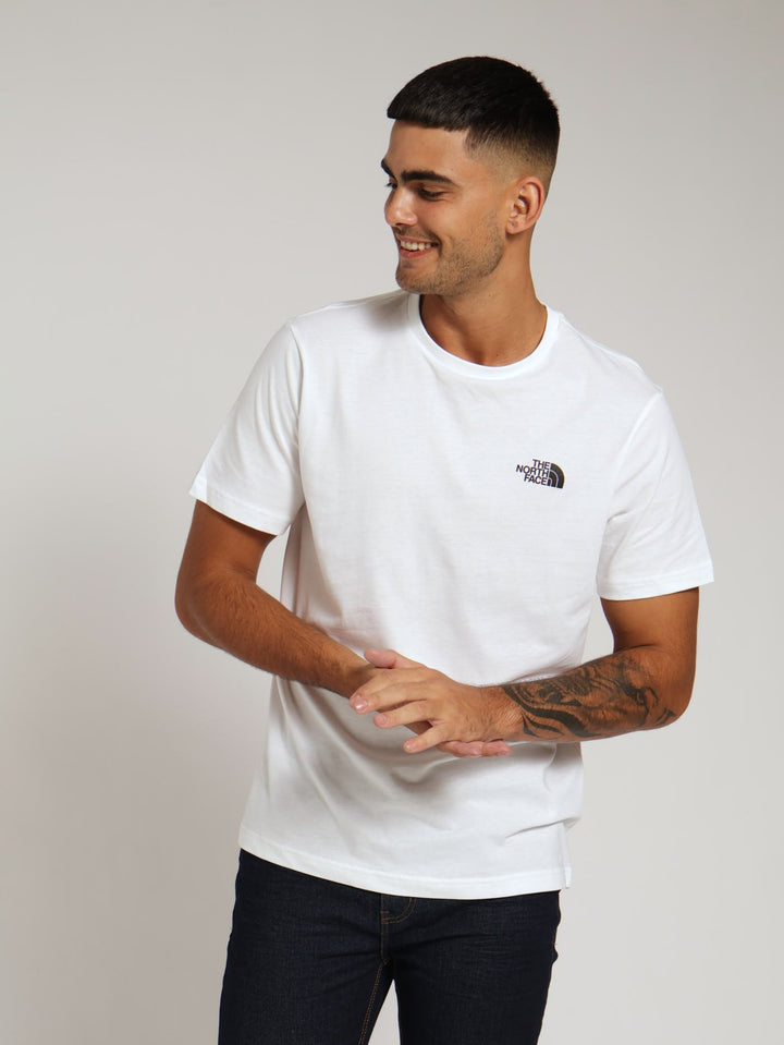 Simple Dome Tee - White