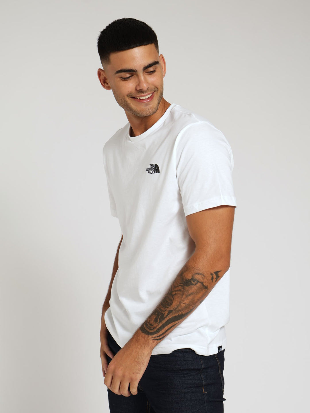 Simple Dome Tee - White