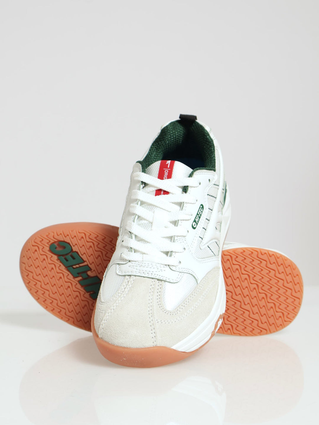 Squash Classic Gum Sole Heritage Sneaker - White