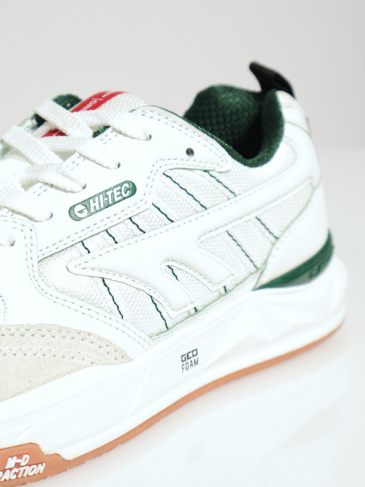 Squash Classic Gum Sole Heritage Sneaker - White