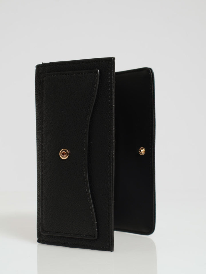 Eastover Slim Clutch Purse - Black