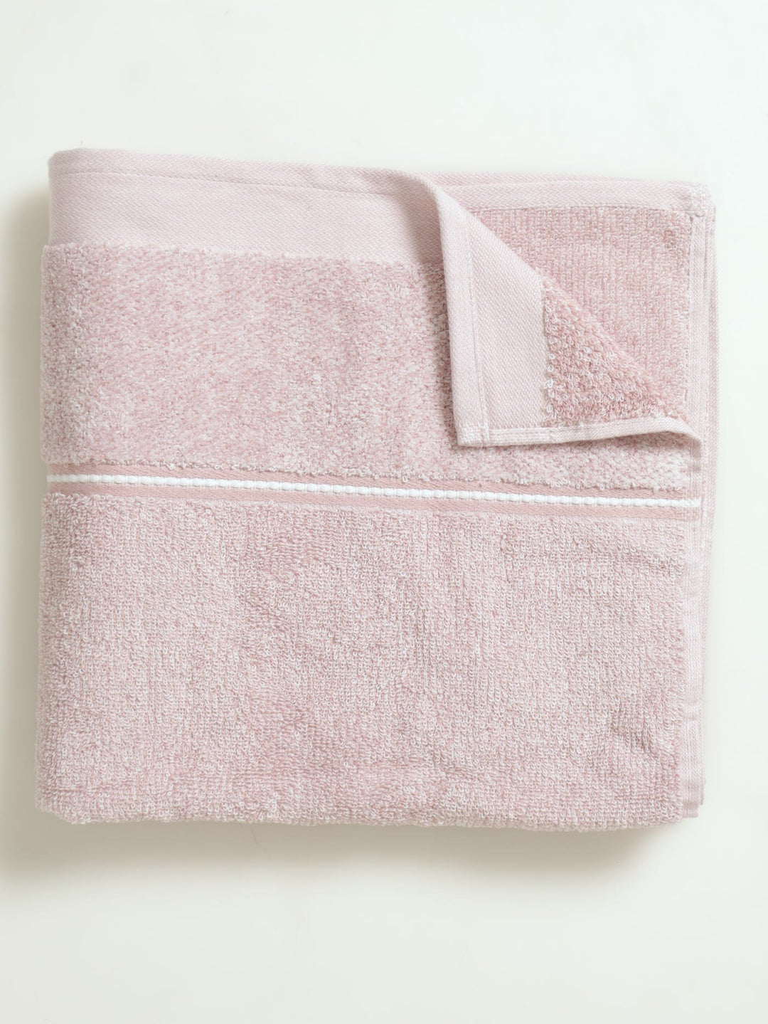 Premium Melange Bath Towels - Rose