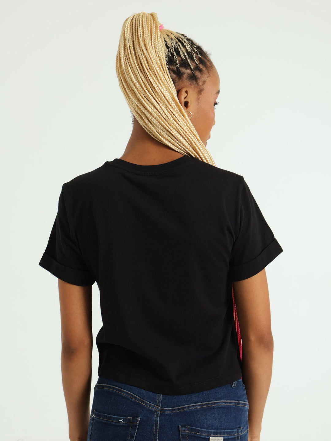 Pamala Basic Logo Tee - Black