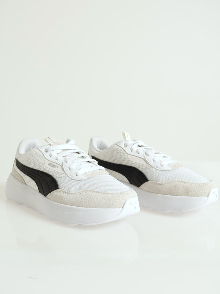 Runtamed Platform Sneaker - White