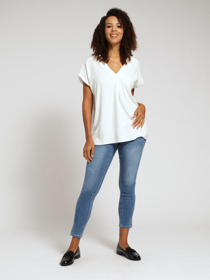 Airflow Blouse - White