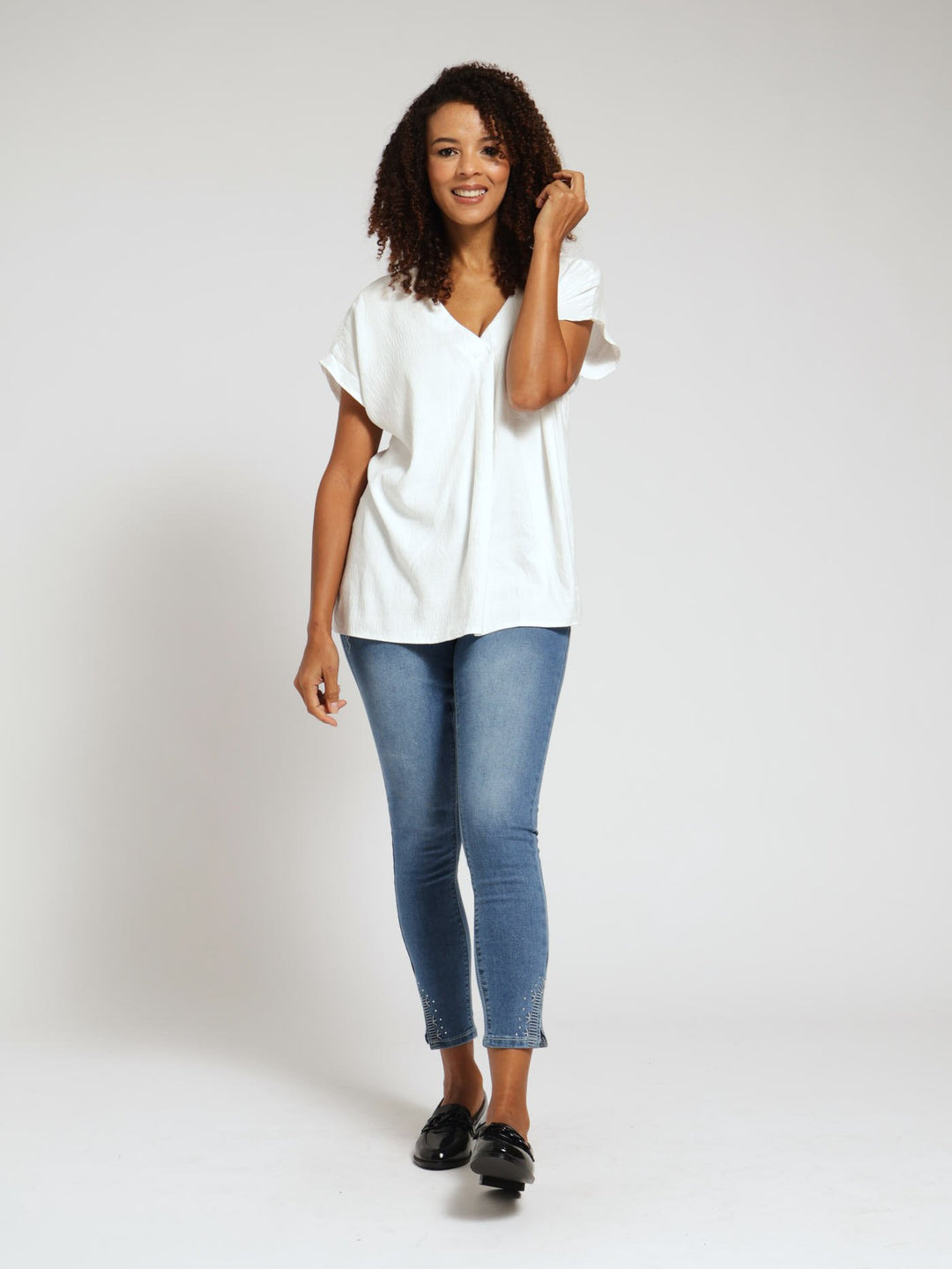 Airflow Blouse - White