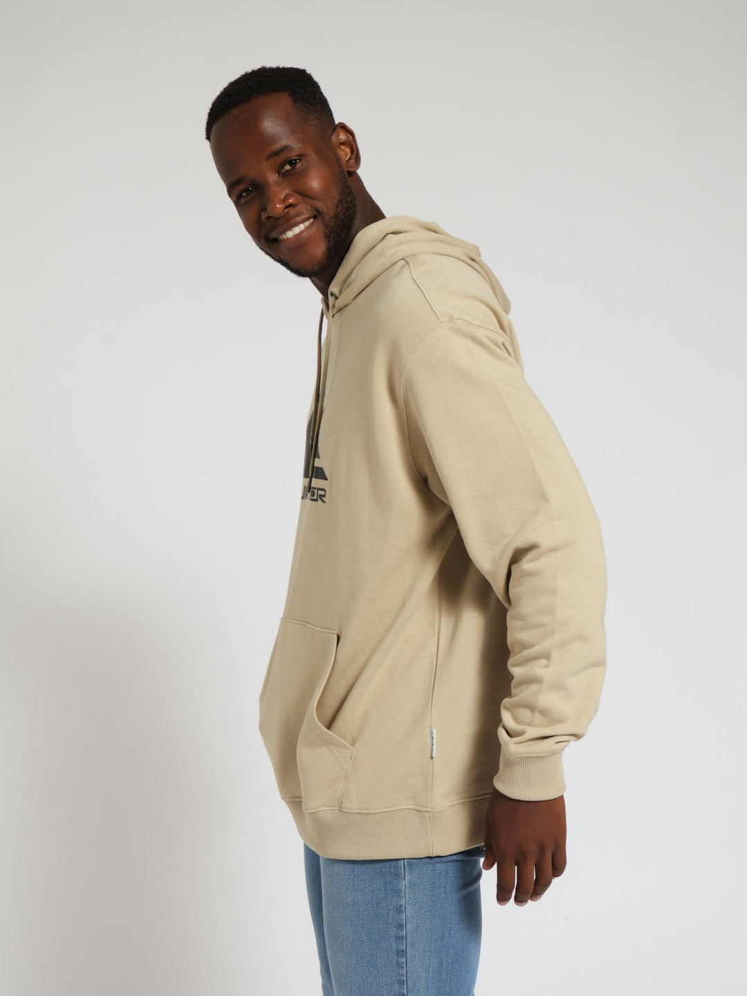 Big Logo Hoody - Sand