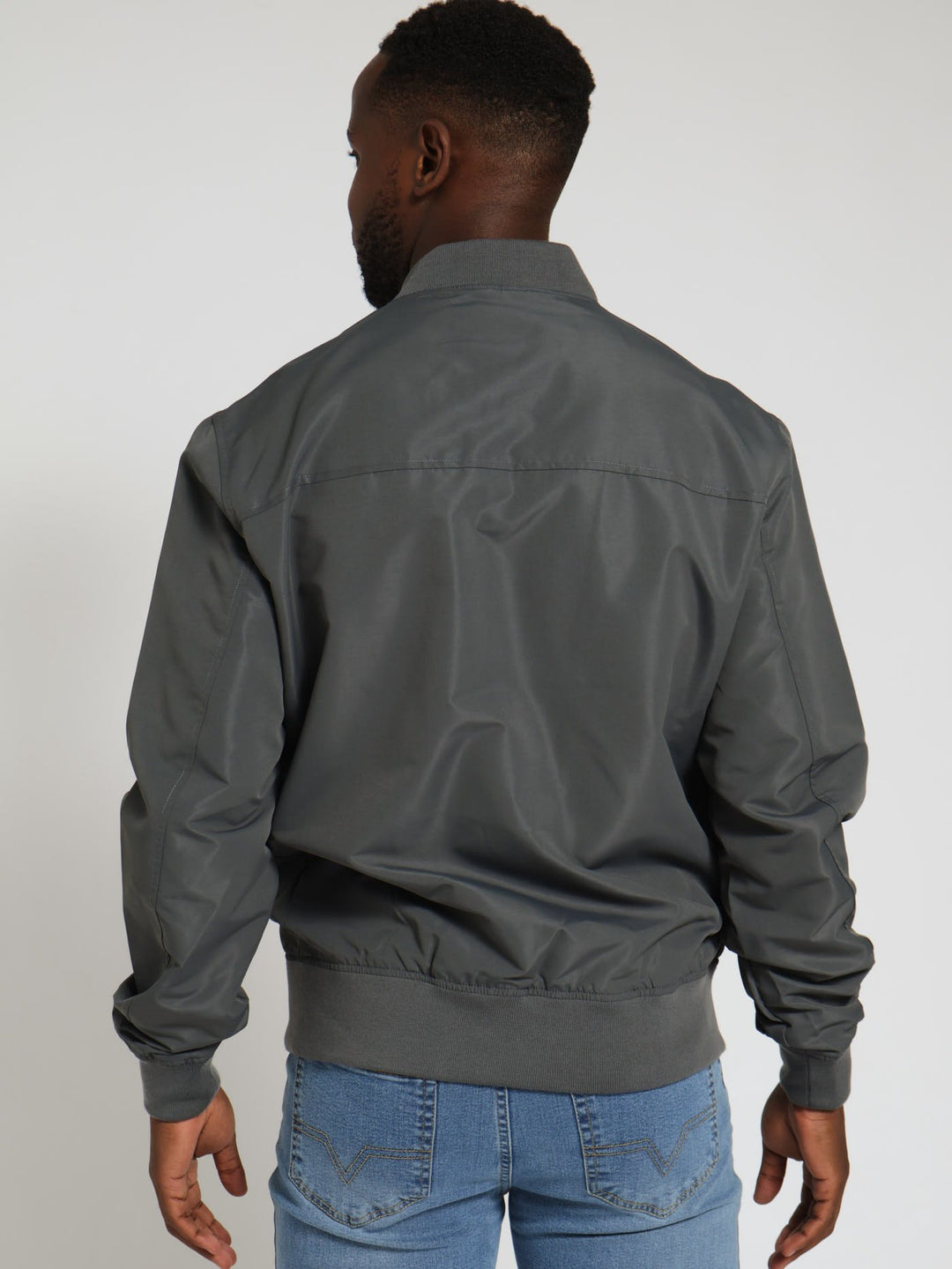 Nylon Jacket - Charcoal