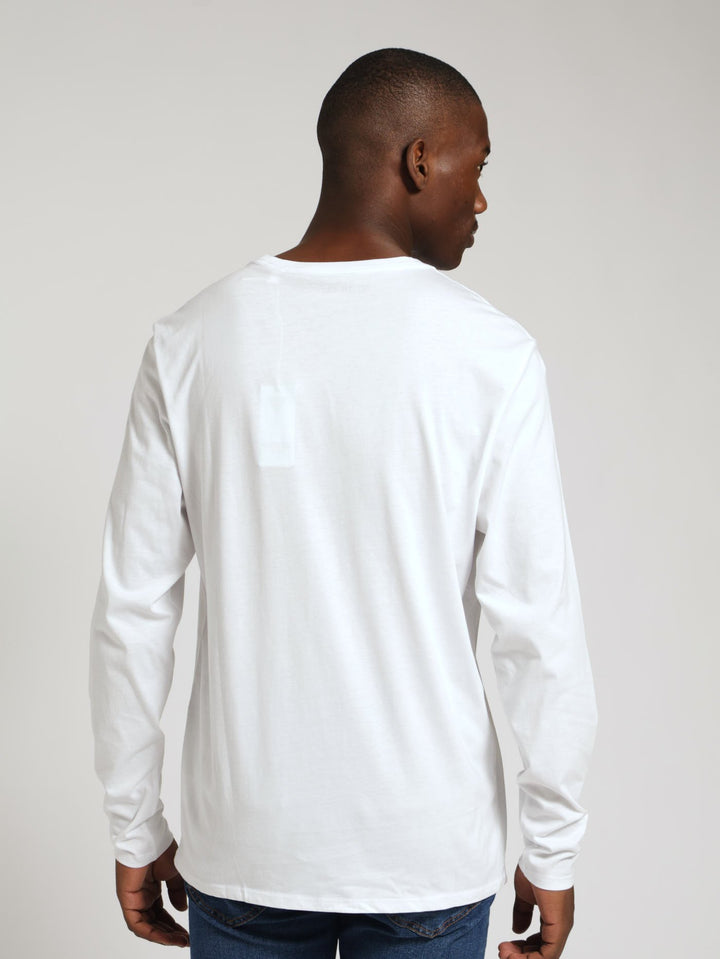 Long Sleeve Core Tee - White