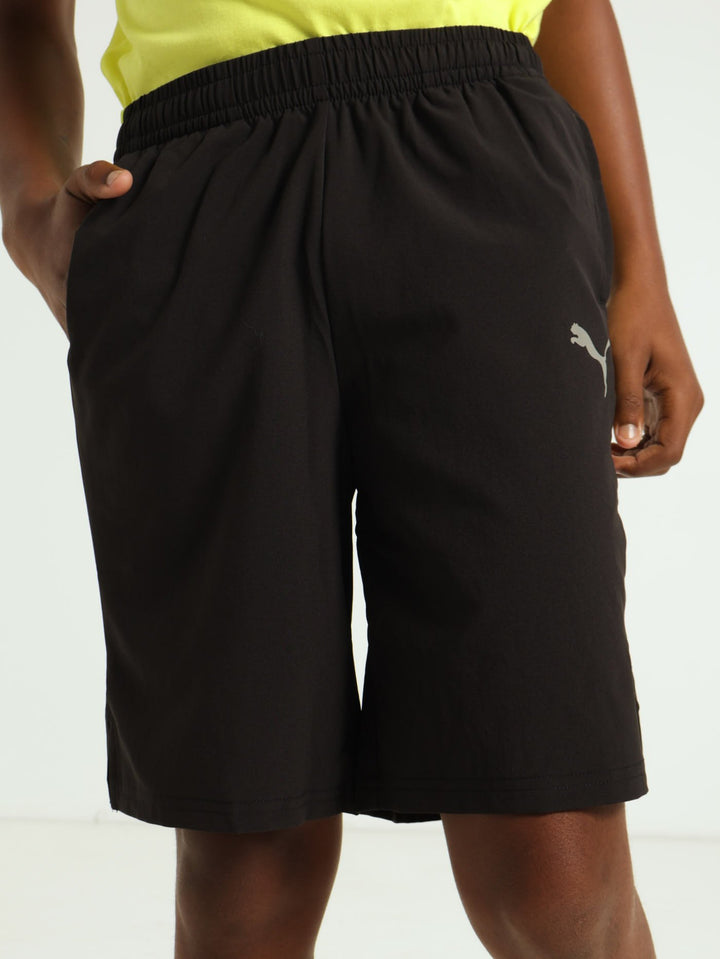 Boys Active Woven Shorts - Black