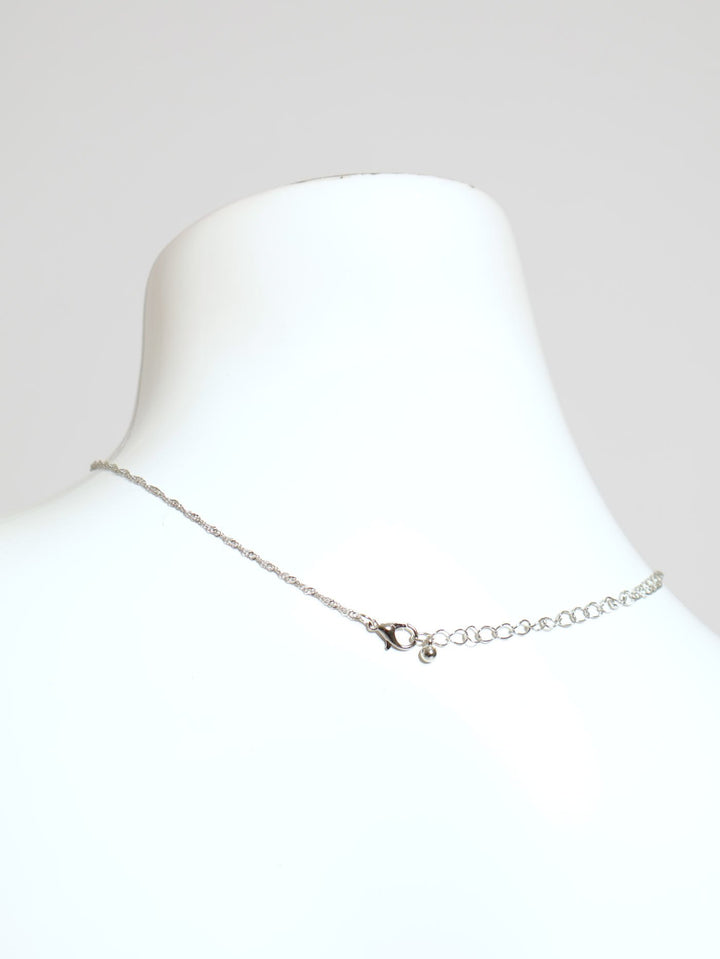 Pendant Cross Necklace - Silver
