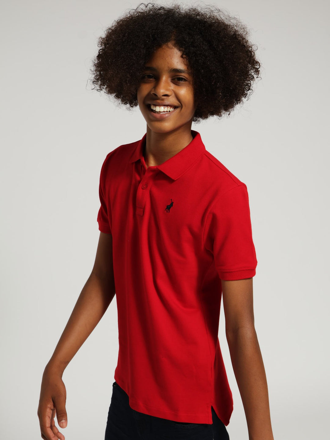 Boys Austin Golfer - Red