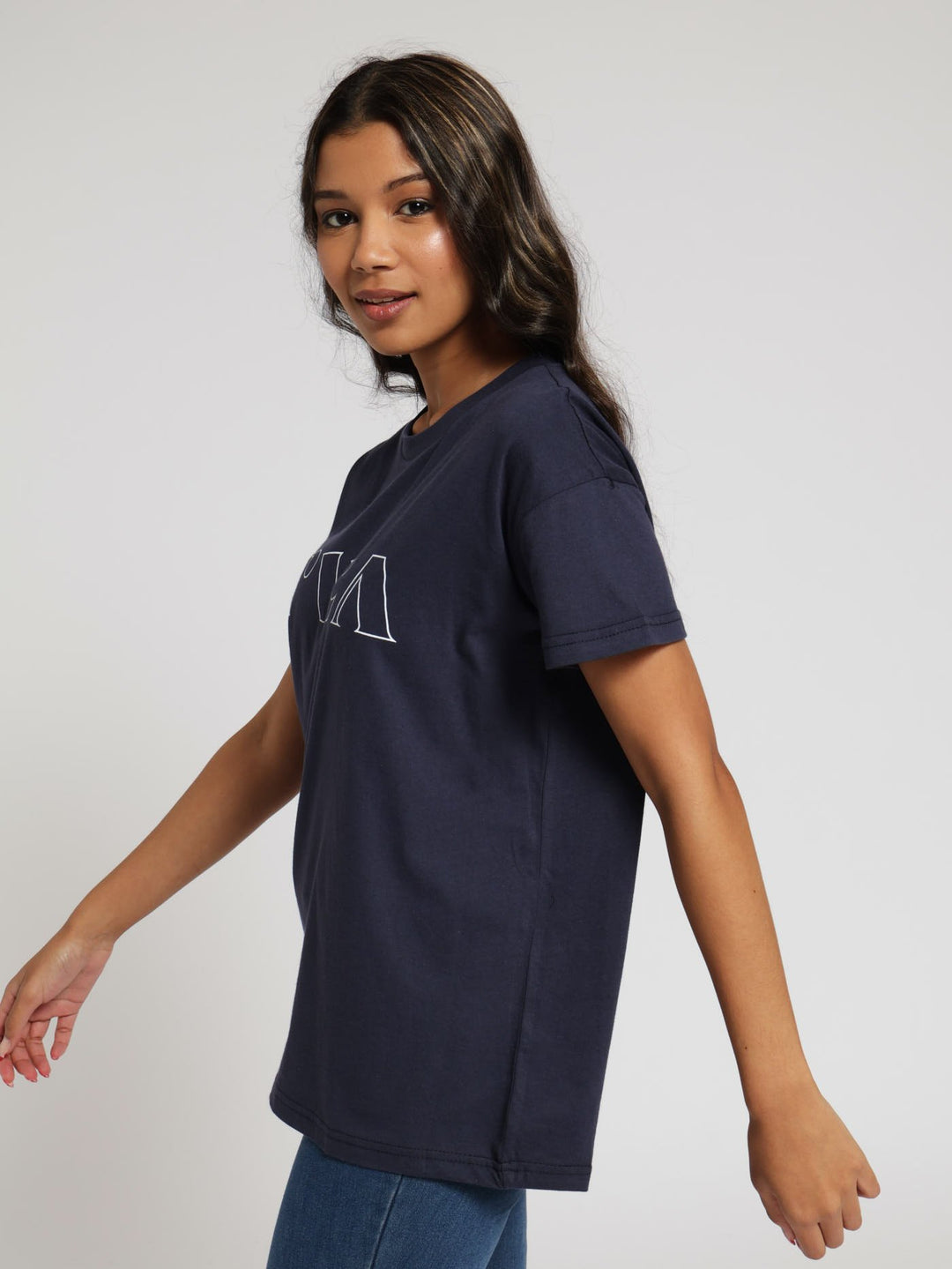 Curl Keyline Tee - Blue