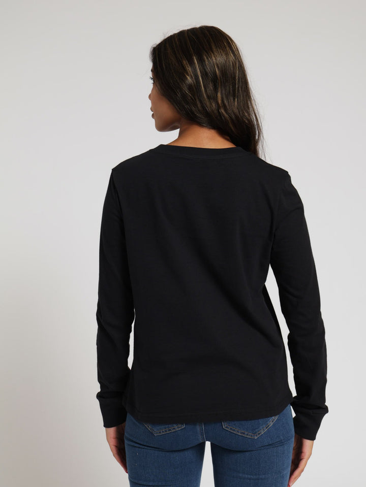 Long Sleeve Metamorphosis Tee - Black