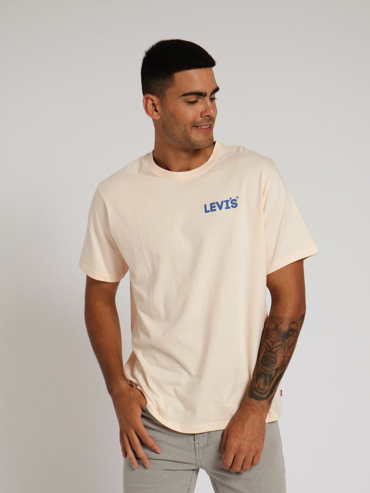 Relaxed Fit Tee - Orange