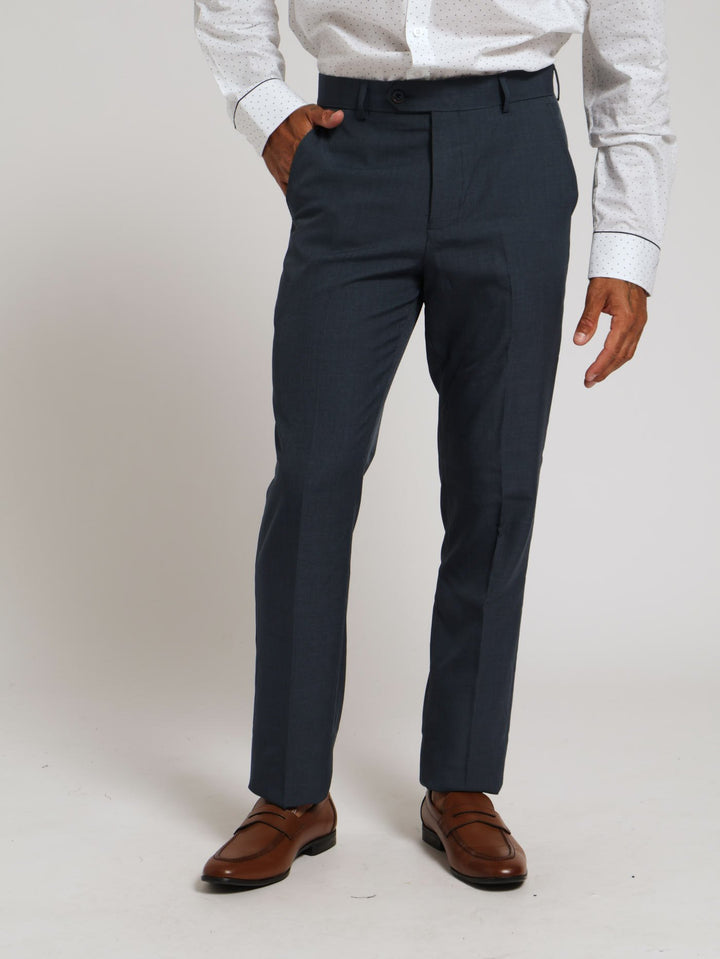 Regular Essential Suit Trouser - Petrol