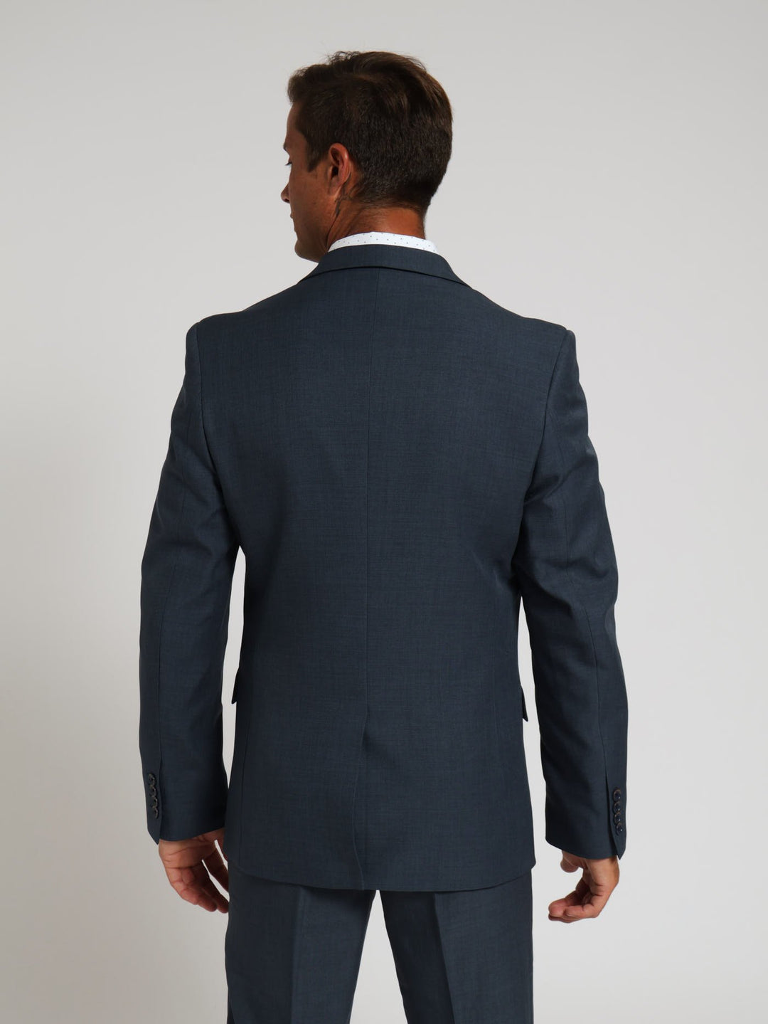 Regular Essential Suit Jacket - Petrol