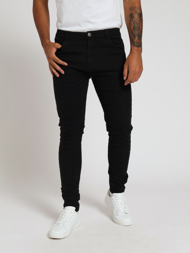 Super Skinny Basic Denim Jean - Black