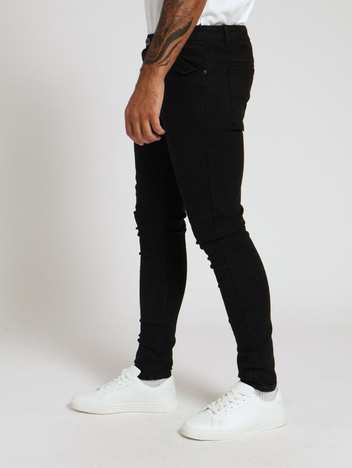 Super Skinny Basic Denim Jean - Black