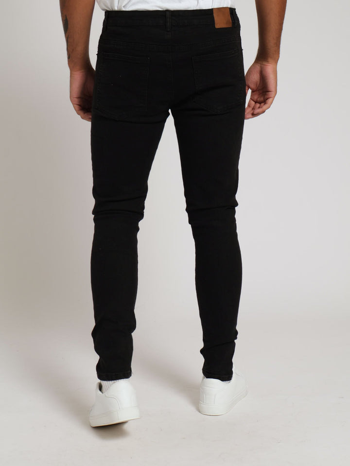 Super Skinny Basic Denim Jean - Black