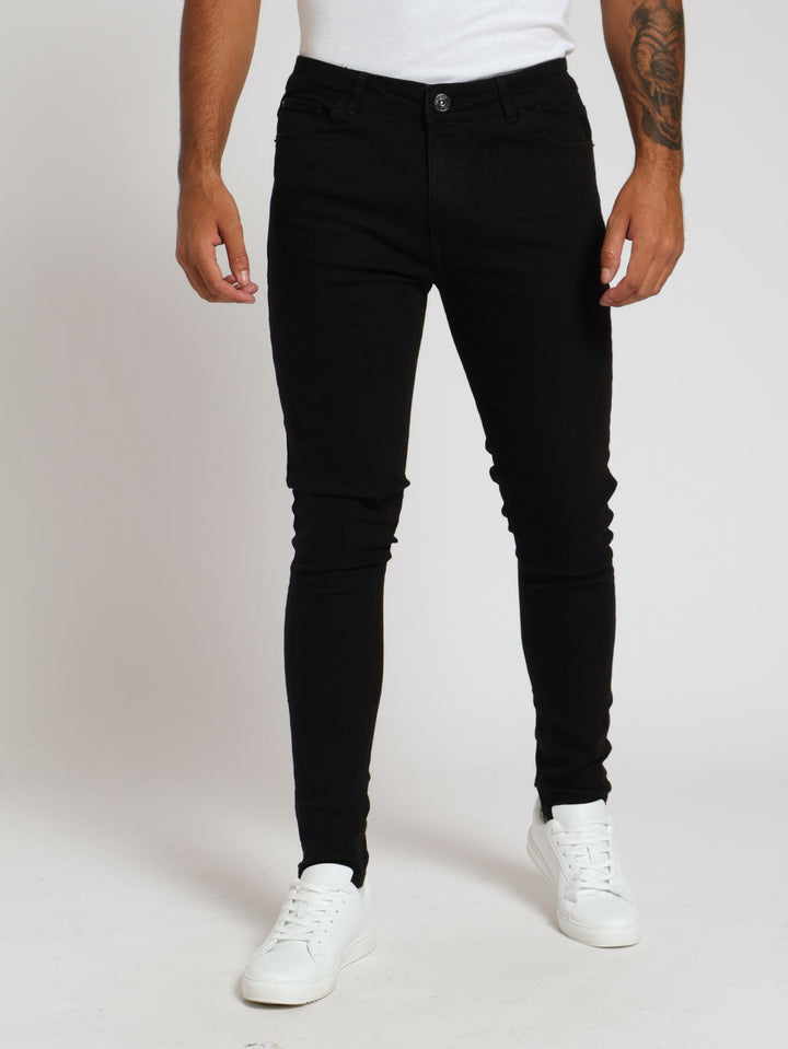 Super Skinny Basic Denim Jean - Black