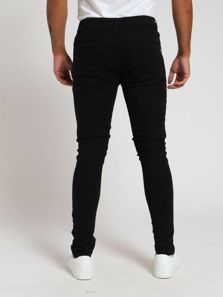 Super Skinny Basic Denim Jean - Black