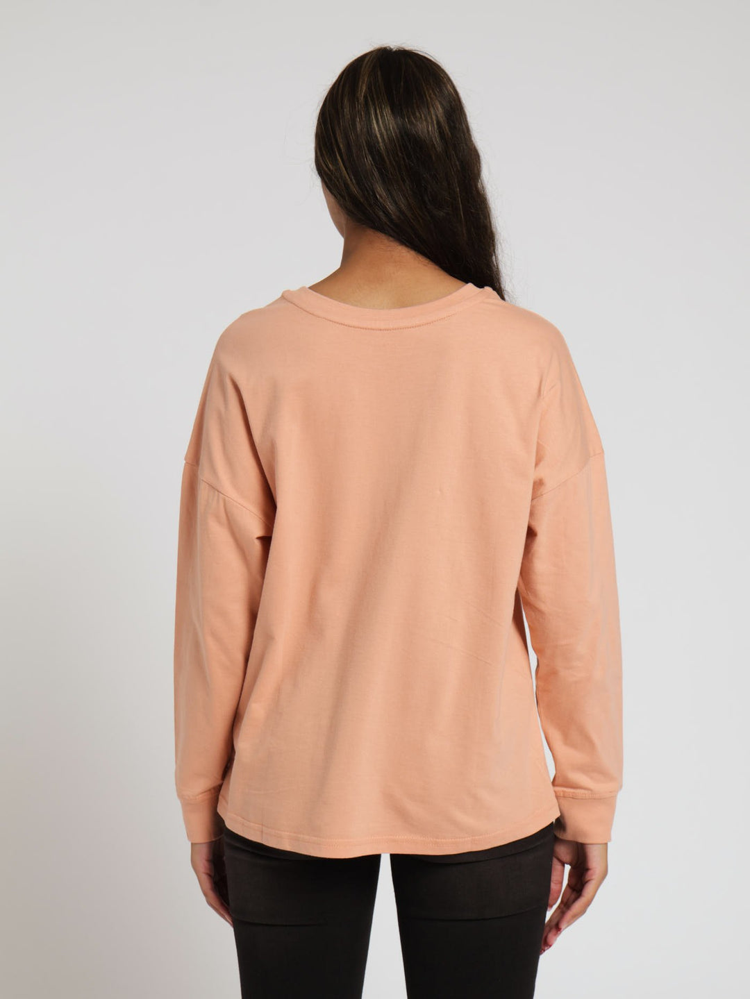 Long Sleeve Tee - Dark Beige