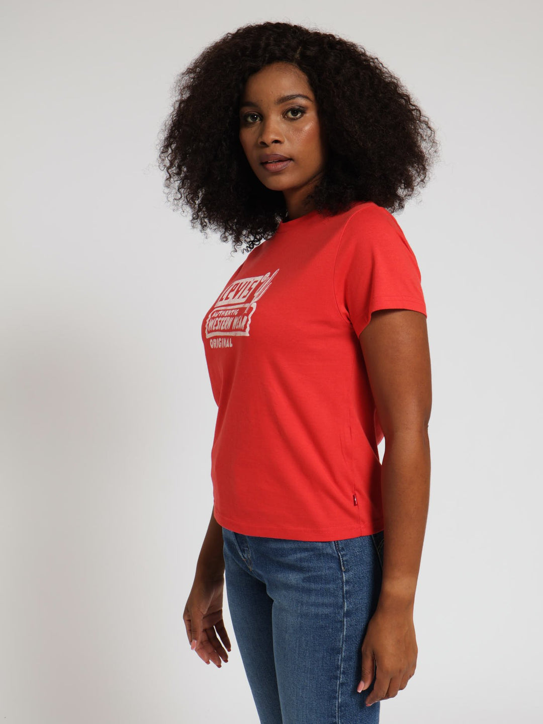 Authentic Western Graphic Classic Tee - Red