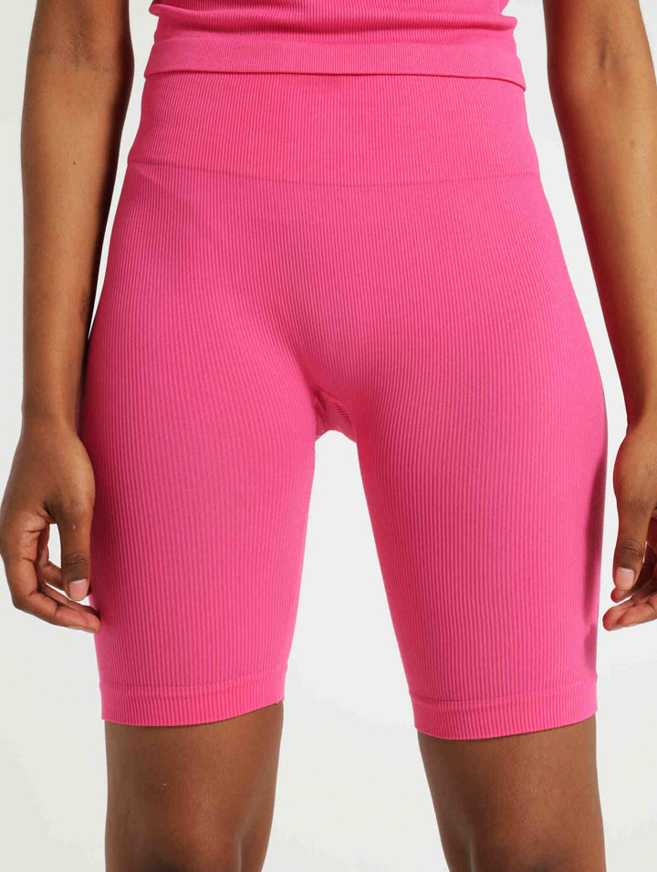 Seamless Cycle Shorts - Pink