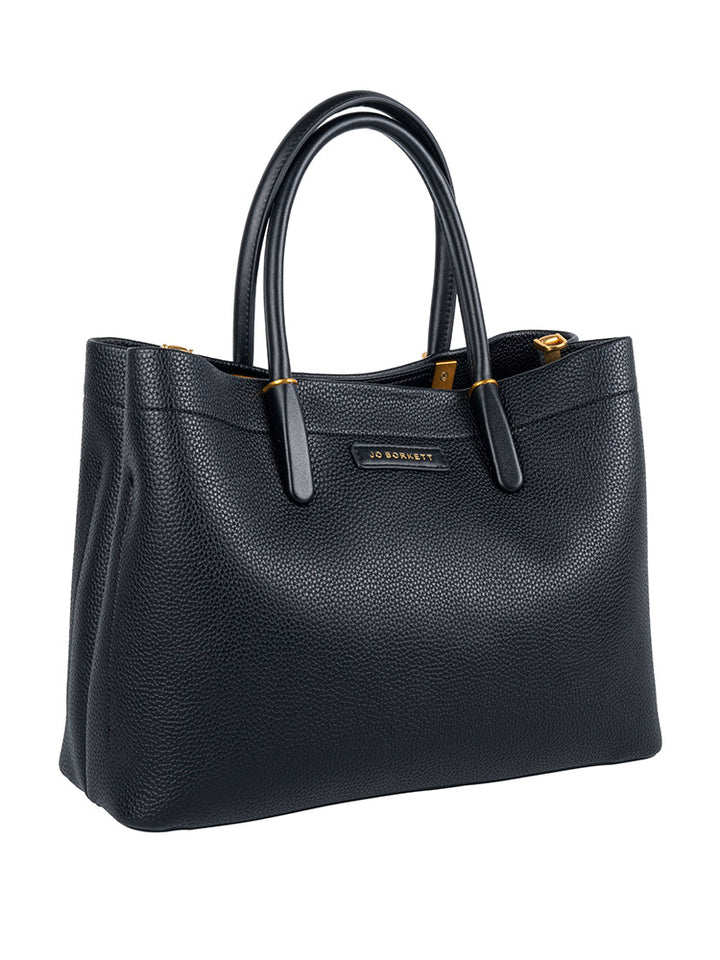 Olivia Shopper Tote Bag - Black