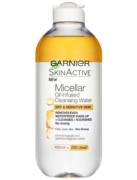 Skin Active Oil Infused Micellar Cleansing Water 400ml