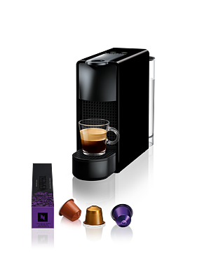 Nespresso Essenza Mini Coffee Machine Bundle With Milk Frother