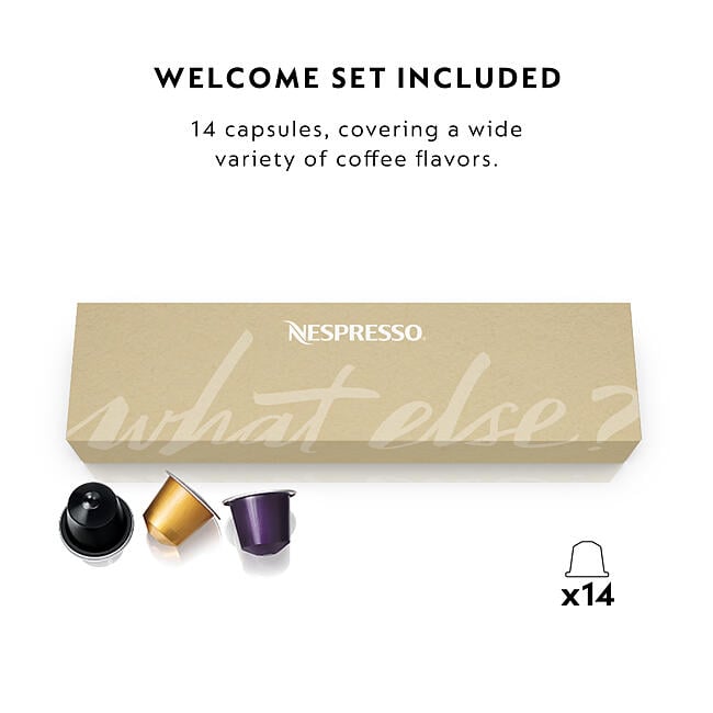 Nespresso Essenza Mini Coffee Machine Bundle With Milk Frother