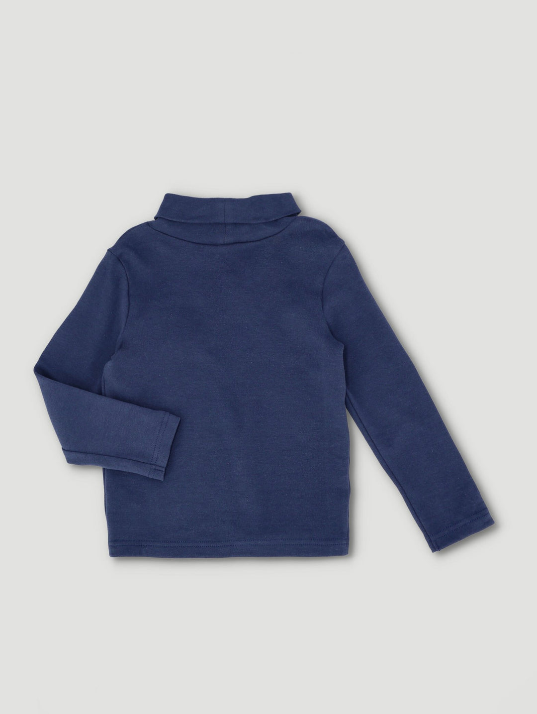 Pre-Boys Poloneck With Print - Navy