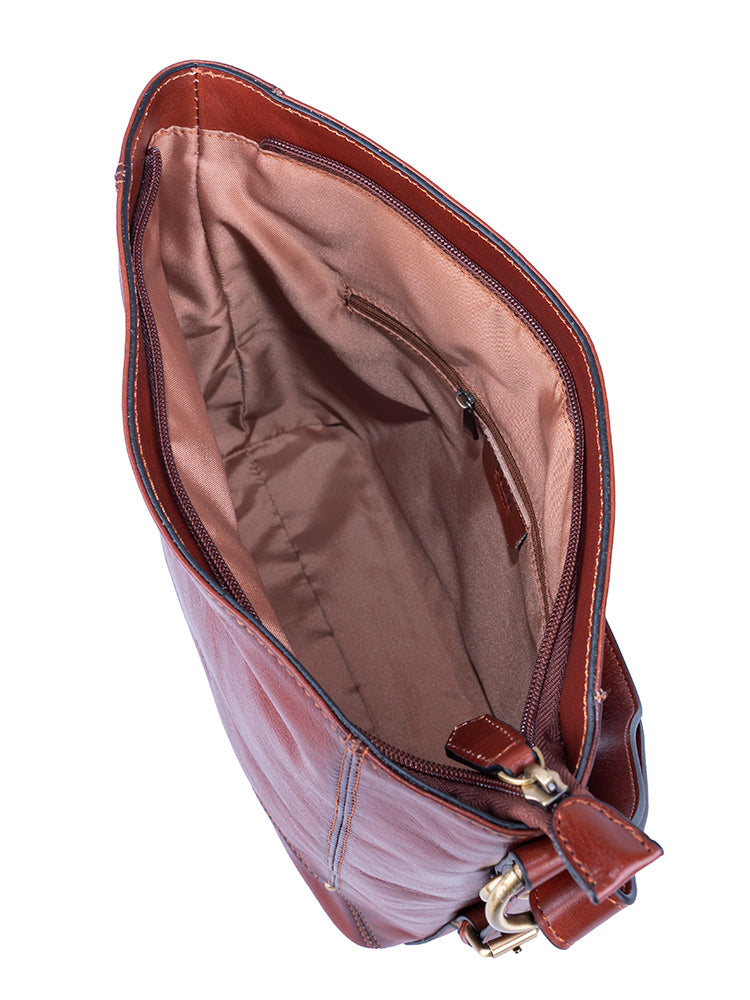 Vega Hobo Bag - Brown