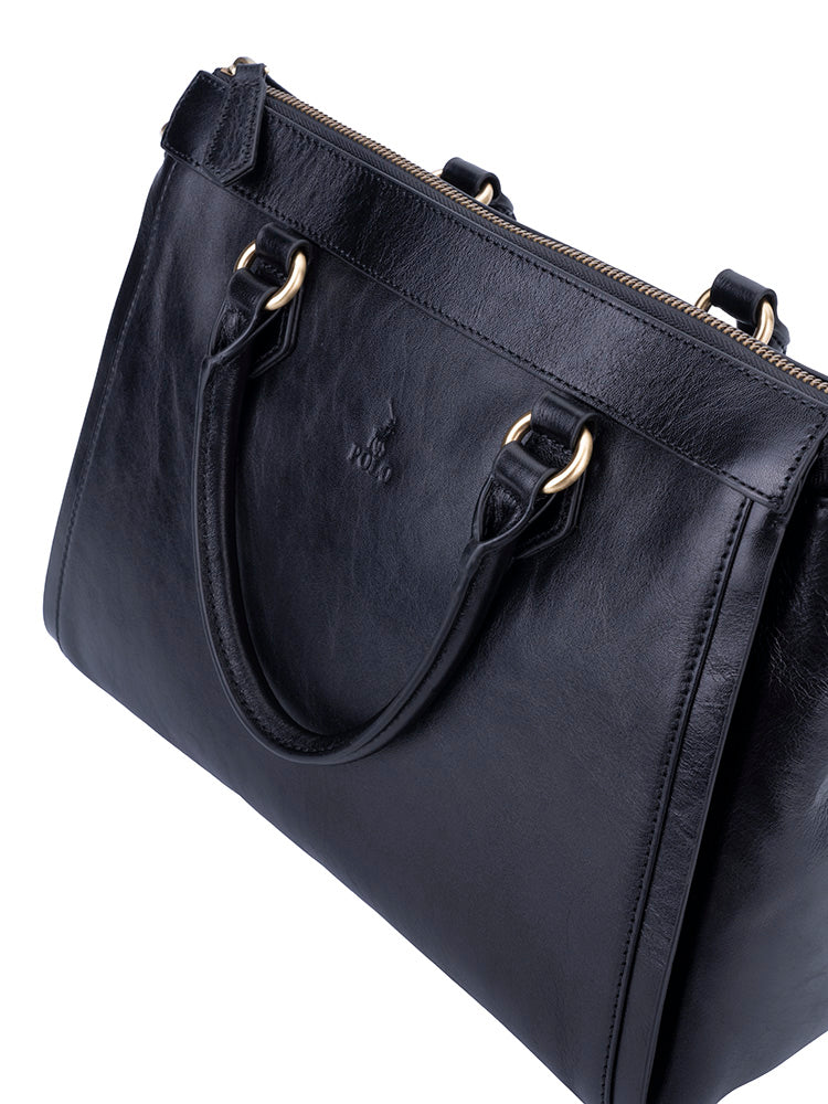 Vega Shopper Bag - Black