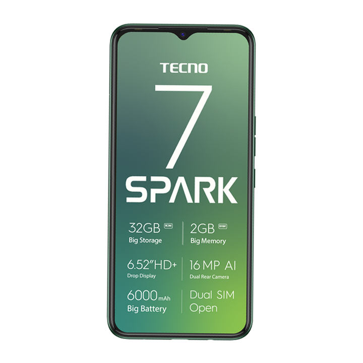 Spark 7 Dual Sim Cellphone - Blue