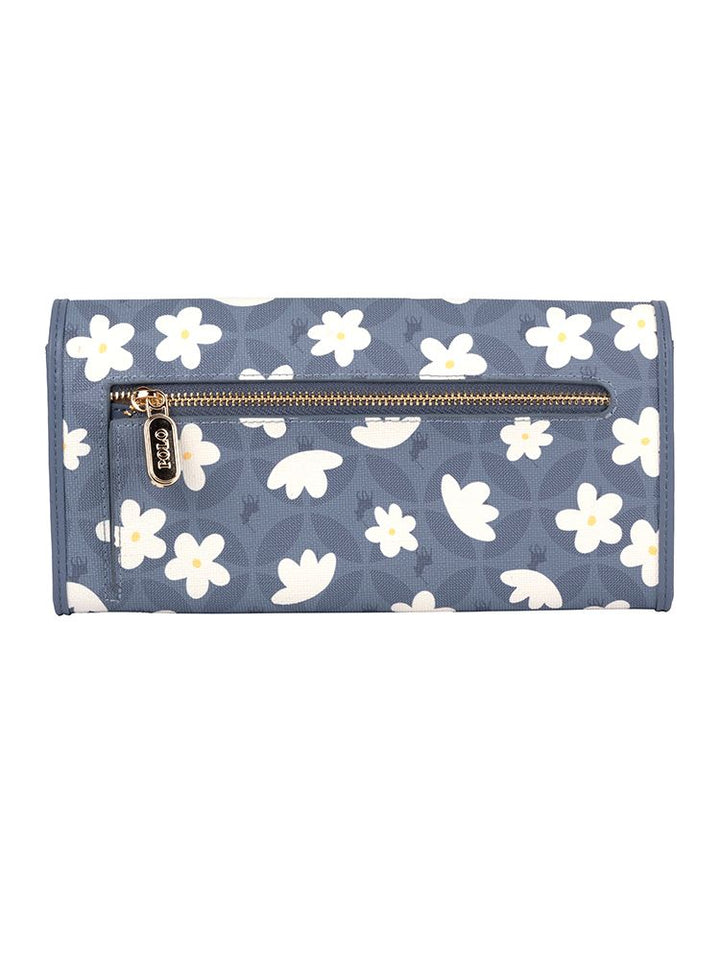 Meadow Clutch Purse - Blue