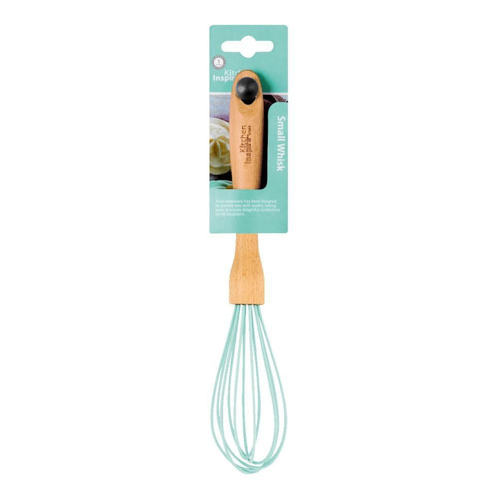 Kitchen Inspire Beechwood & Silicone Small Whisk