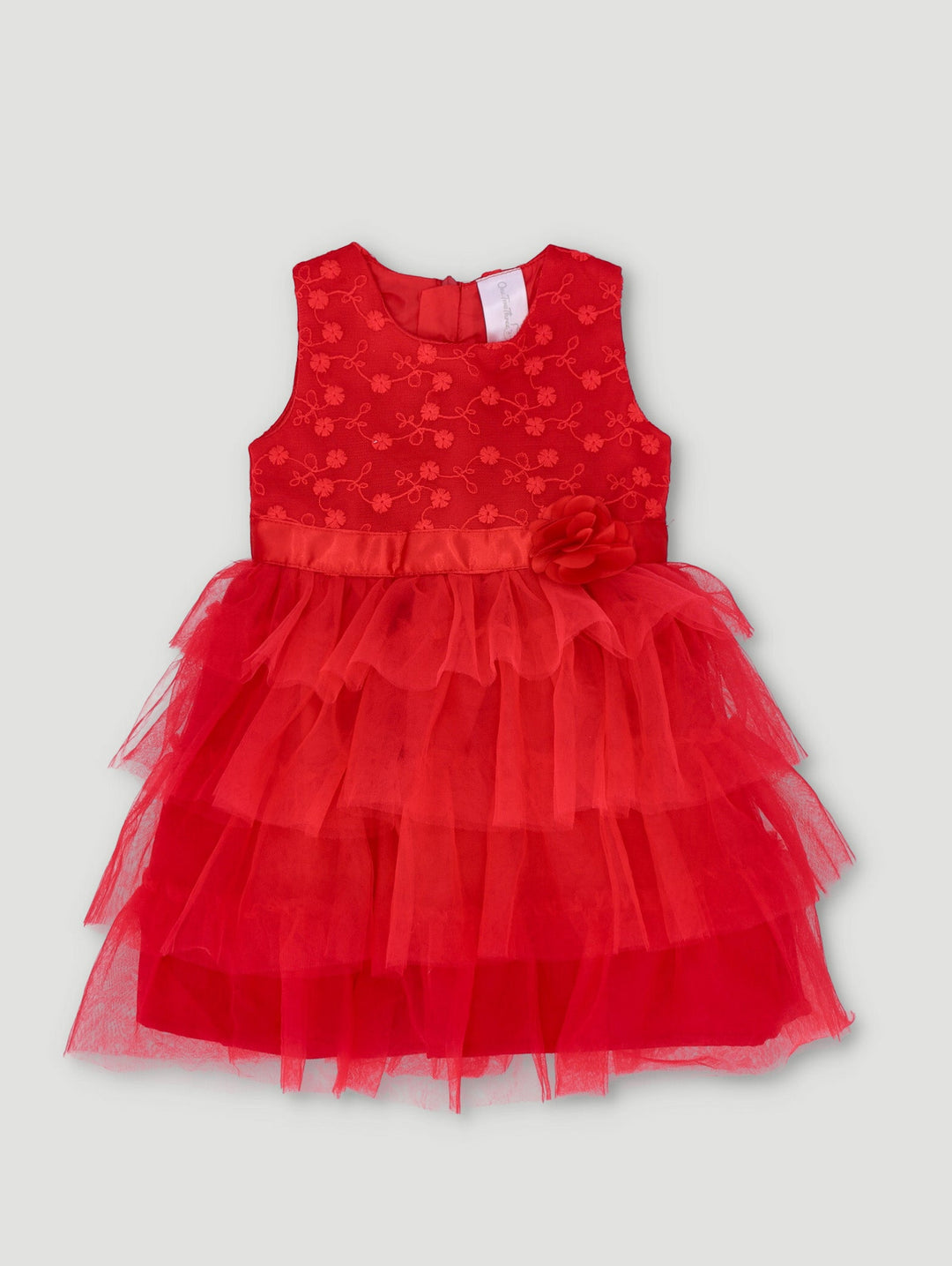 Baby Girls Chistmas Dresses - Red